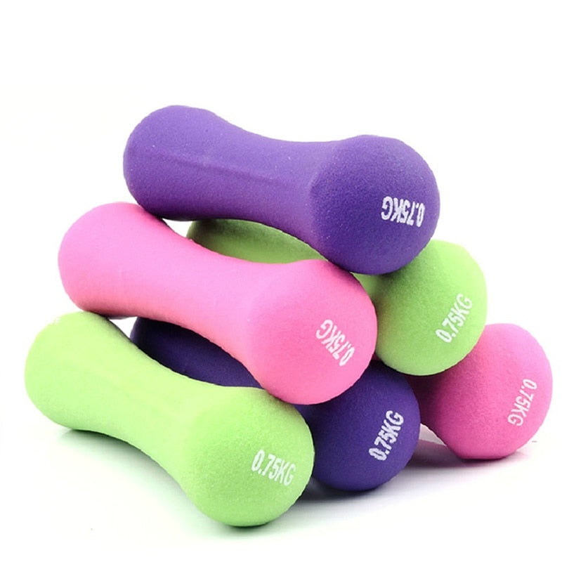 0.75 kg & 2 Pcs Frosted Dumbell