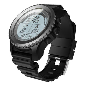 Heart Rate Monitor Compass Barometer Watch