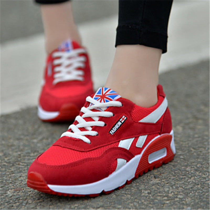 Red Running Sneakers