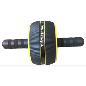Black and Yellow Abdominal Roller Wheel