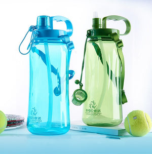 1500/2000 ml Blue & Green Eco-Friendly Water Bottles