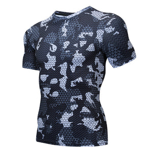 Camouflage Compression T-Shirt