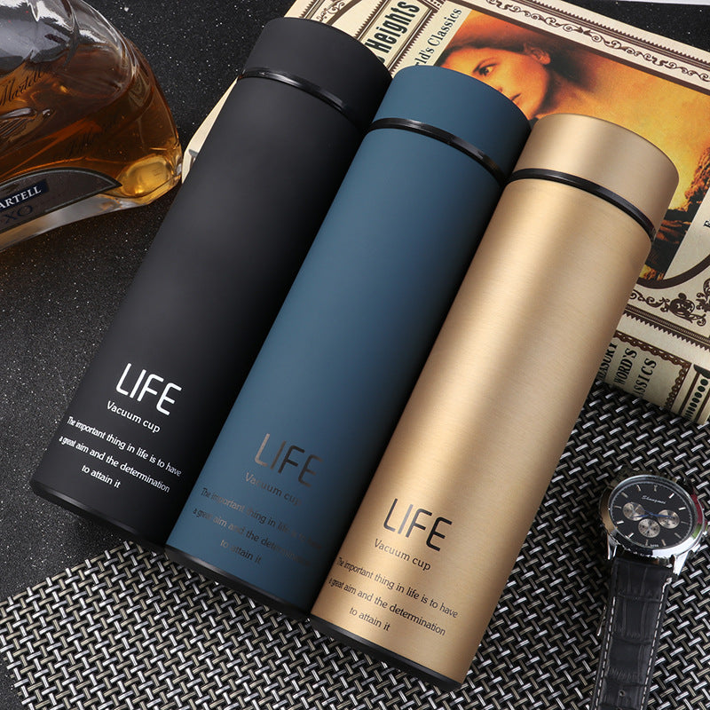 Vacuum Flask With Filter Stainless Steel Thermos