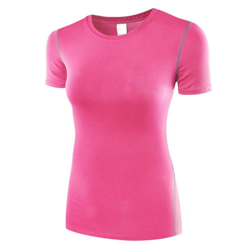 Quick-Dry Pink T-Shirt