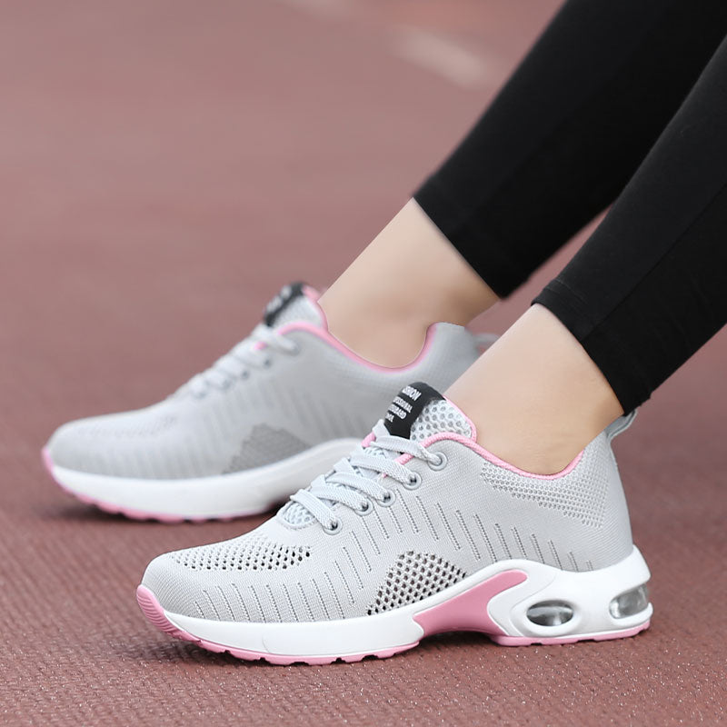 Breathable Grey Sneakers