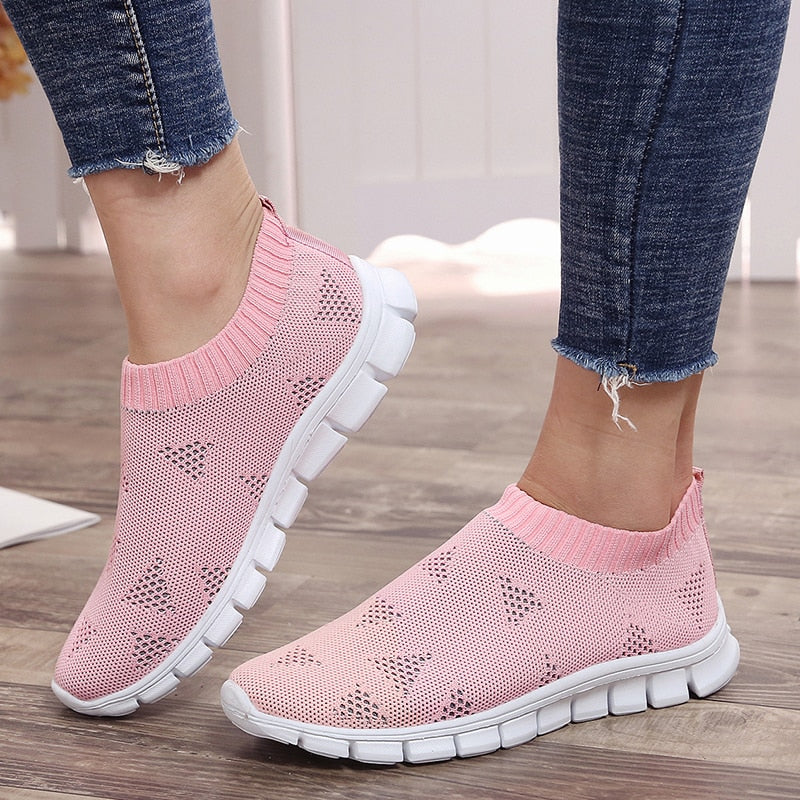 Breathable Knitting Sock Running Sneakers