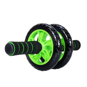 Black and Green Roller Wheel