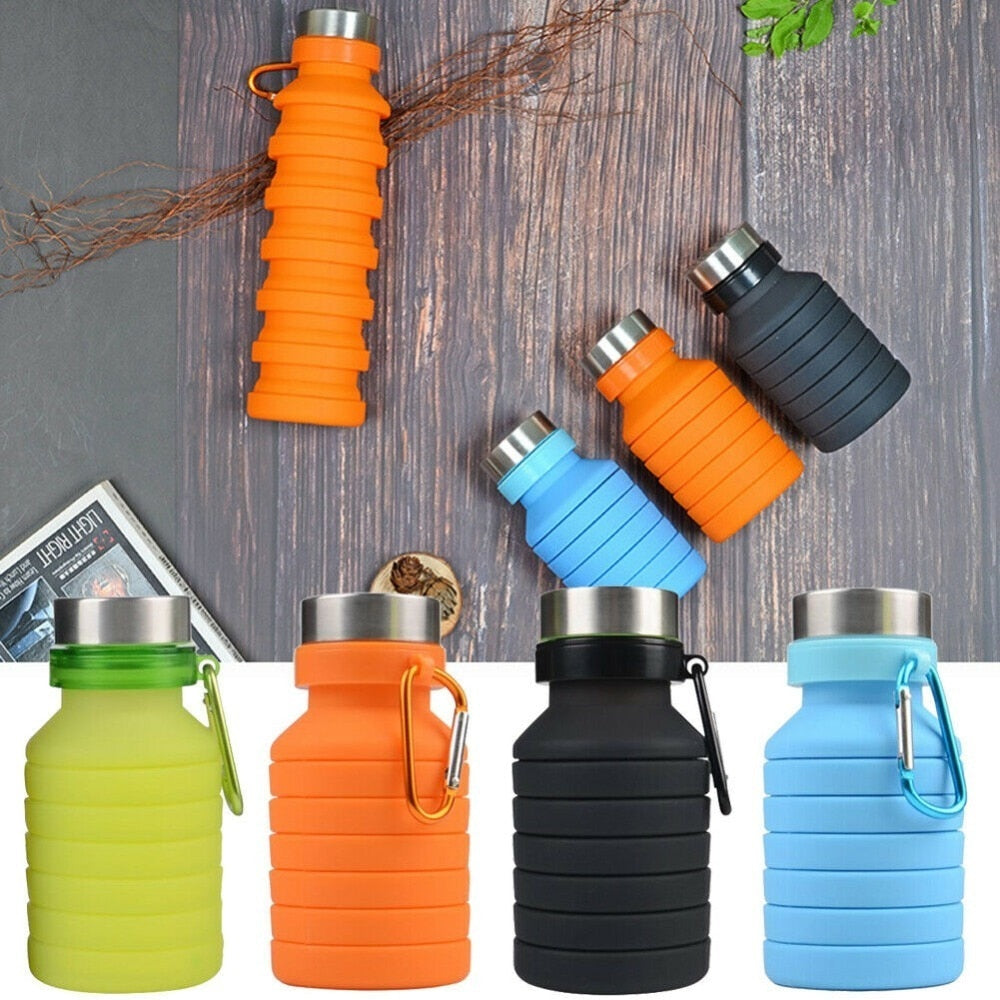 New Creative Squeezed Adjustable Water Bottle